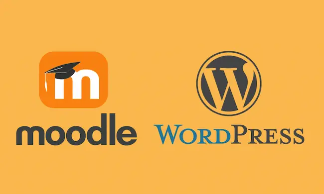WordPress + Moodle